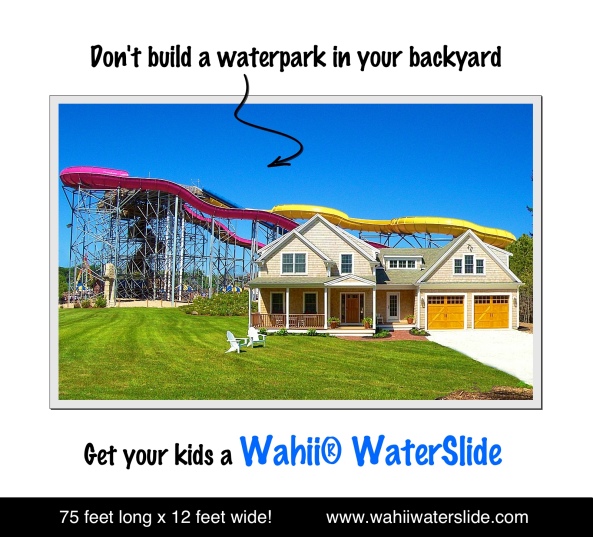 Wahii WaterSlide Backyard Waterpark